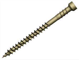 FORGEFAST Decking/Floorboard Screw Torx 4.5x50mm Tan (PK 100)