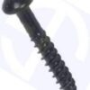 WoodScrew Round Head 10x1 Black (EACH)