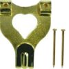 Picture Hooks No3 Pack 3 Electro Brass (PK 3)