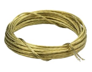 Picture Wire No3 Brass 3 Metres (PACK)