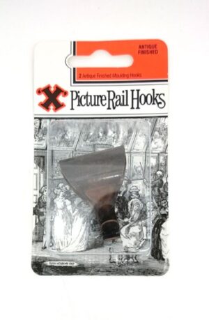 Picture Rail Hooks Pk2 Antique (PK 2)