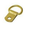 D-rings 1-Hole Pack 4 Electro Brass (PK 4)