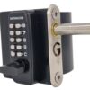 GATEMASTER SBQEKLL02 Gatelock Pushpad Exit/digi Access 40-60mm Lh (EACH)