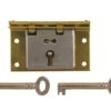 A&E SQUIRE D82VB Box Lock Cut 1Lever 51mm 2Key PB (EACH)