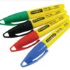 STANLEY 47-329 Fine Tip Marker Pen Mini (Colours) (EACH)