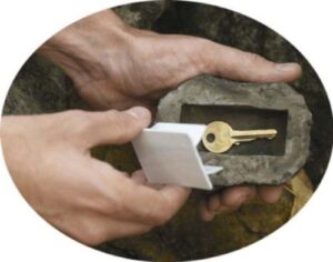 Key Safe Rock Grey (EACH)