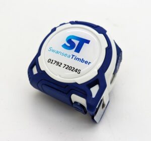 ADVENT Tape Measure 5m St Logo Blue/White (EACH)