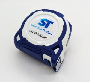 ADVENT Tape Measure 8m St Logo Blue/White (EACH)
