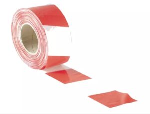 Barrier Tape Red/white 70mm X 500m (EACH)