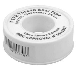Ptfe Water Tape 12mm x 12m (EACH)