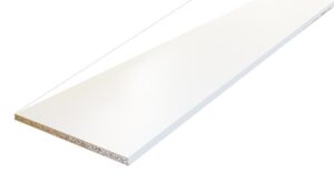 White Melamine Shelving Boards 2440 x 610 x 15mm (EACH)