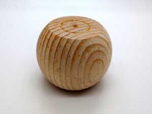 Bun Foot 60mm Softwood (PK 4)