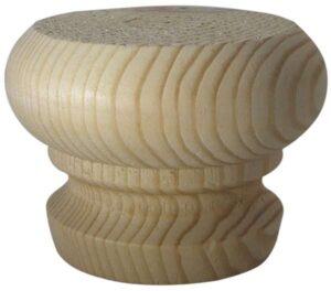 Bun Foot 84mm Softwood (EACH)