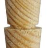 Softwood Cross Grain Tapered Plug Pellets (PK 40)