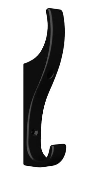Gower Hat & Coat Hook Black 120mm (EACH)