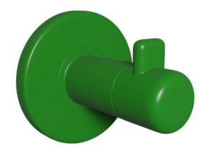 Gower Robe Hook Garden Green (EACH)