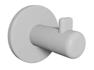 Gower Robe Hook White (EACH)