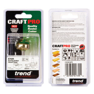 TREND C131X1/4TC Broken Ogee 2.4mm Radius x 10mm Cut (EACH)