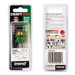 TREND C140X1/4TC Corner Bead 3.2mm Rad (EACH)