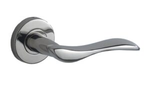 UNION J-2000RRS31PS Wave Solid Lever On Sprung 10mm Rose 316 PSS (SET)