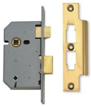 UNION J2226-PL-3.00 Bathroom Mort Lock 57cc [5] 57/77 Pl (EACH)