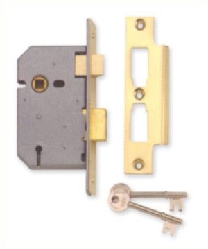 UNION J2277-PL-2.50 3L Mortice Sashlock 2.1/2 Pl (EACH)