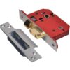 UNION J22WCS-SS-2.5 Strongbolt Bathroom Lock 57cc [5] 45/68mm SS (EACH)