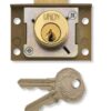 UNION J4138-PL-2.50 Till Lock Cut Cylinder Pattern 63mm Brass (EACH)