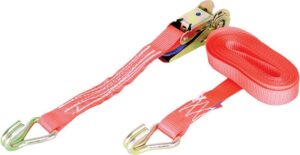 WARRIOR BDV1571BP Ratchet Straps 25mm x 5m 1000kg (PK 2)