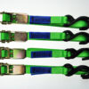 WARRIOR BDV1714BP Ratchet Straps 25mm x 5m 750kg (PK 4)