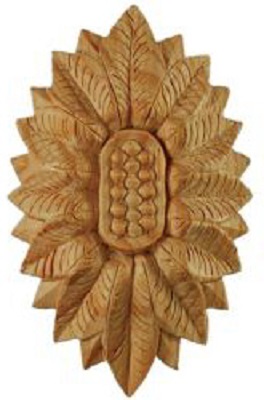 WILD GOOSE PN 402 Large Classical Medallion 127x75x13mm (EACH)