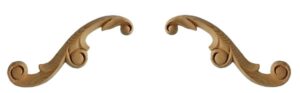 WILD GOOSE PN 599 Arched Arabesque 290x83mm (PAIR)
