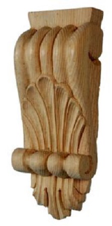 WILD GOOSE PN 714 Bracket Slimline 230 X90x45mm Pine (PAIR)