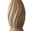 WILD GOOSE PN 788 Lge Spiral Reeded/fluted Newel Post Knob (EACH)