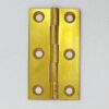 SIMONSWERK 0970.S/C Solid Drawn Butt Hinge 75x42mm SC Brass (HINGE)