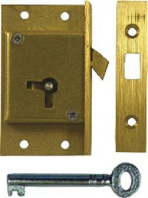 Cupboard Hook Lock Cut 2 Lever Right Hand 2 Key (EACH)