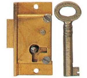 Showcase Lock Cut 1 Lever Left Hand 2 Key (EACH)