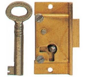 Showcase Lock Cut 1 Lever Right Hand 2 Key (EACH)