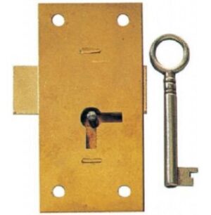 Cupboard Lock Str 1l 38mm 1key (EACH)