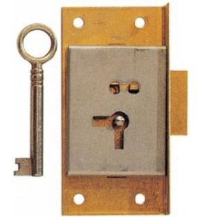 Cupboard Lock Cut 1 Lever 2 RH 1key (EACH)
