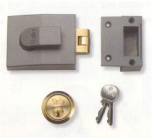 YALE 81PB Cyl Rim Roller Deadlock Std 60mm PB (EACH)