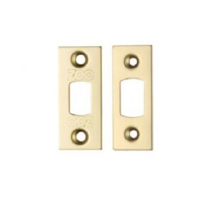 ZOO HARDWARE ZLAP02PVD Tubular Mortice Deadbolt Faceplate PVD (EACH)