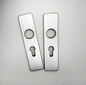 ZOO HARDWARE ZAA1EPSA Euro Cover Plates For Zaa Lever SAA (PAIR)