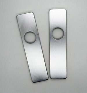 ZOO HARDWARE ZAA2SA Latch Cover Plates For Zaa Lever SAA (PAIR)