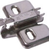 HAFELE 322.94.702 Mount Plate Screw Fix Click-on 2mm NP (HINGE)
