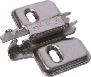 HAFELE 322.94.704 Mount Plate Screw Fix Click-on 4mm NP (HINGE)