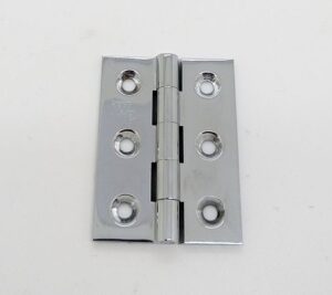 HAFELE 354.10.230 Solid Drawn Brass Butt Hinge BP 51x38x2 CP (HINGE)