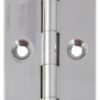 HAFELE 354.19.220 Solid Drawn Brass Butt Hinge BP 64x35x2 CP (HINGE)