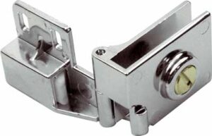 HAFELE 361.93.240 Glass Door Hinge 170deg Inset Chrome (SET)